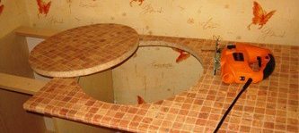 Какая тумба под умывальник в ванную больше подходит