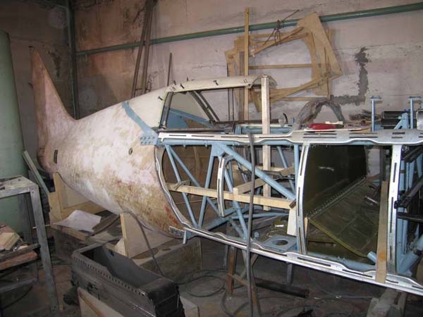 Реставрация самолёта МИГ-3