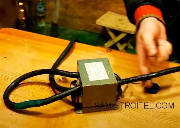 Самодельная контактная сварка и споттер из двух трансформаторов микроволновок