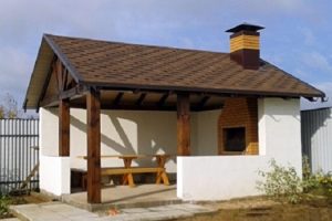 Беседка из кирпича: делаем своими руками с пошаговой фото инструкцией