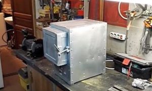 Муфельная печь своими руками: пошаговая инструкция по изготовлению с фото