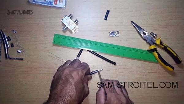 Самая простая антенна для цифрового ТВ своими руками