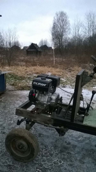 Самодельный минитрактор