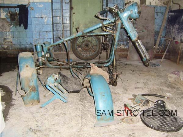 Реставрация мотоцикла М-72: 1958 года выпуска Реставрация мотоцикла М-72: 1958 года выпуска